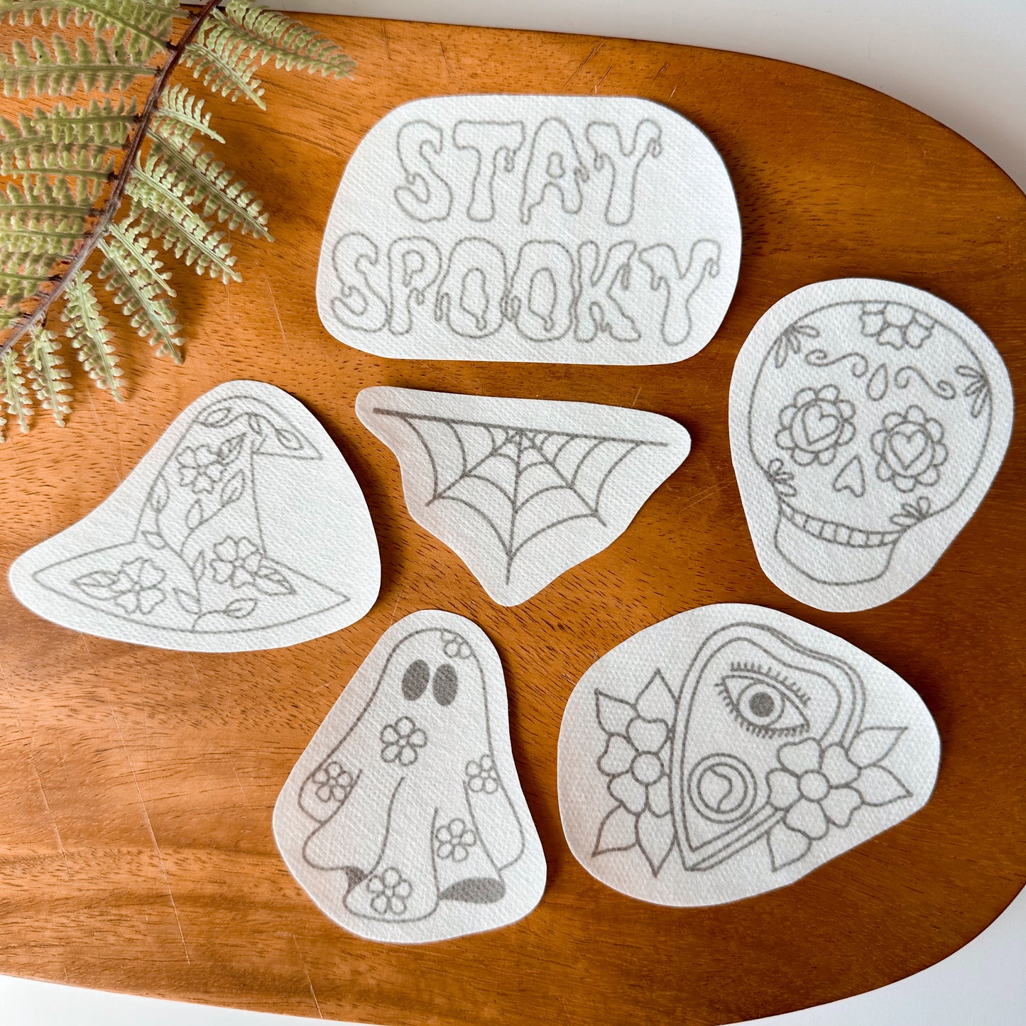 Stay Spooky Stick & Stitch Embroidery Patterns