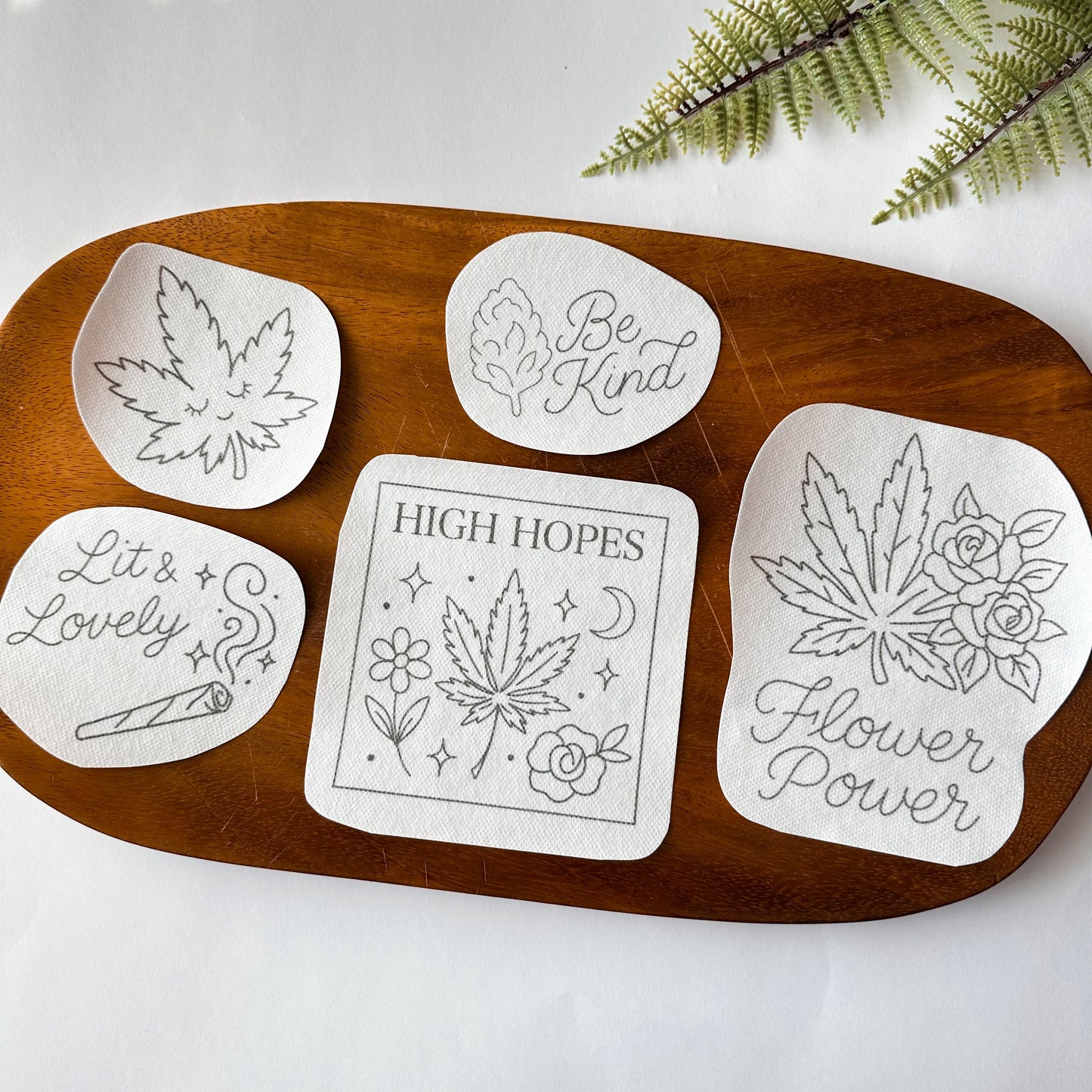 High Hopes 4:20 Stick & Stitch Embroidery Patterns