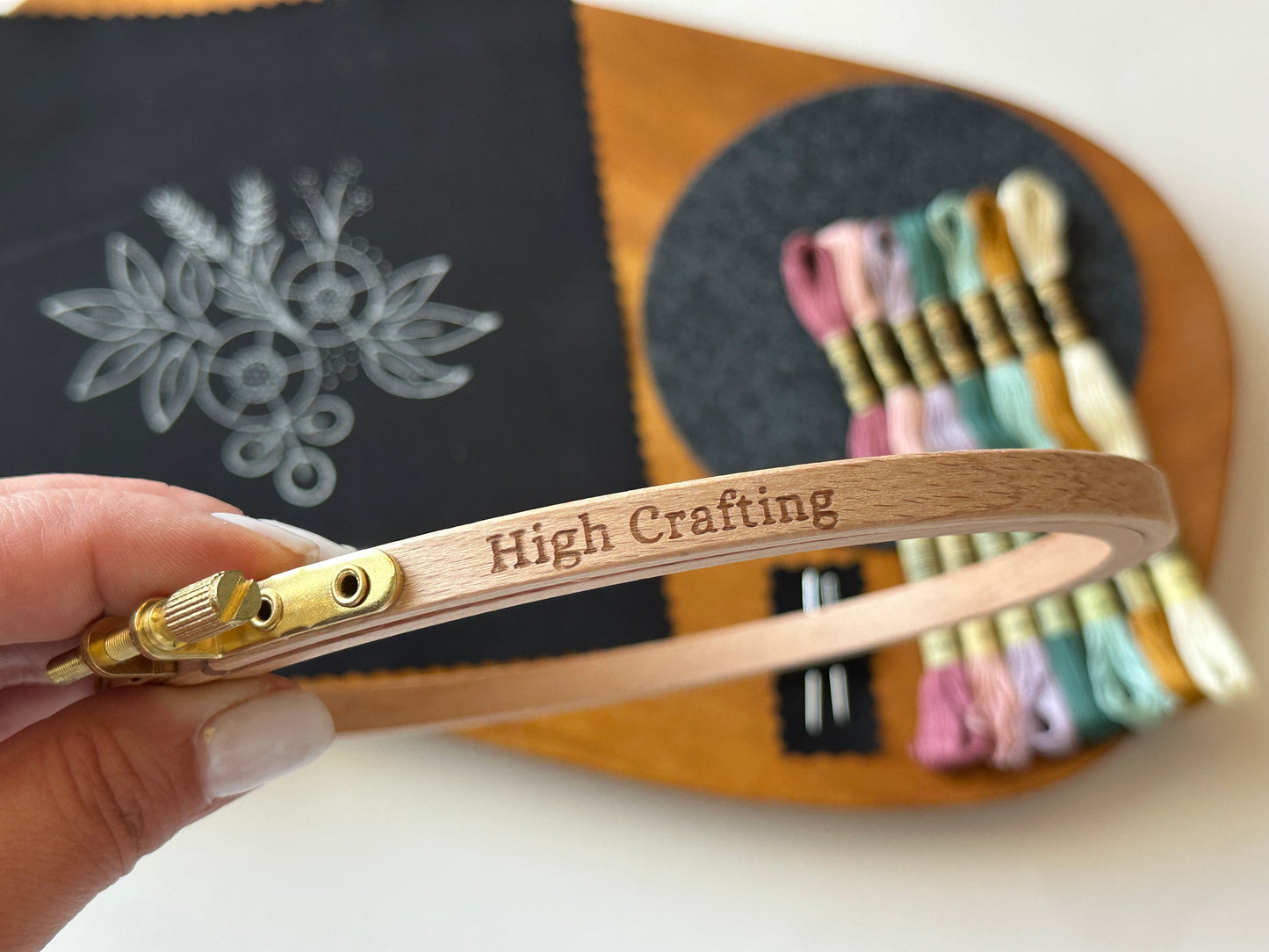 Dreamy Florals Embroidery Kit - Viral Best Embroidery Kit with Flower