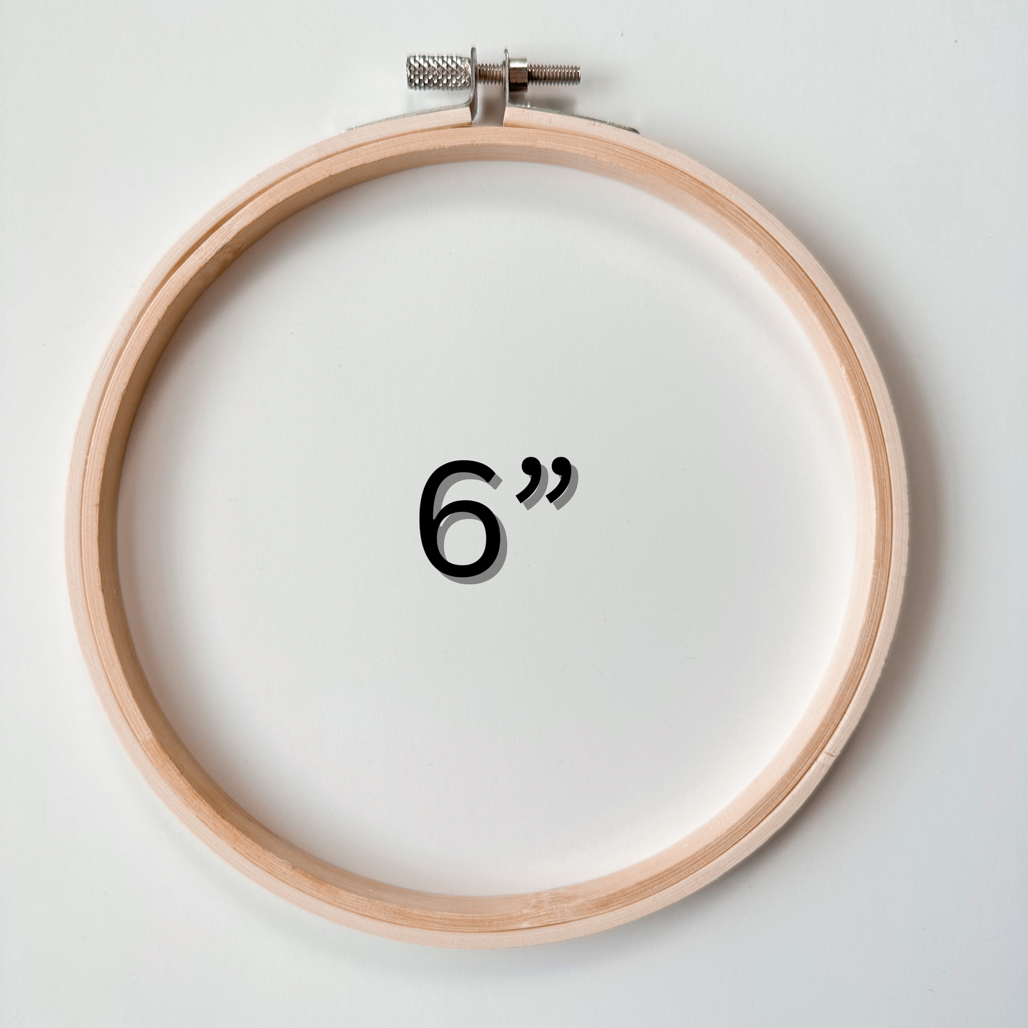 Bamboo Embroidery Hoops
