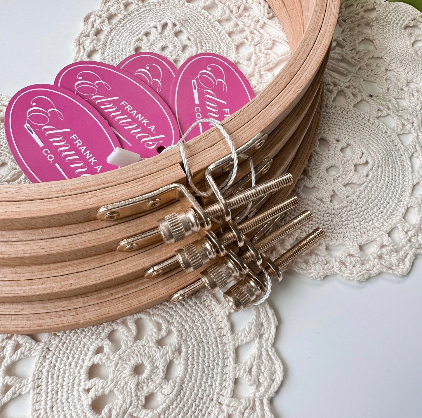 Edmunds 8 inch Beechwood Embroidery Hoop