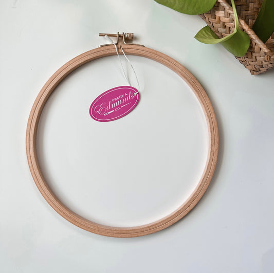Edmunds 8 inch Beechwood Embroidery Hoop