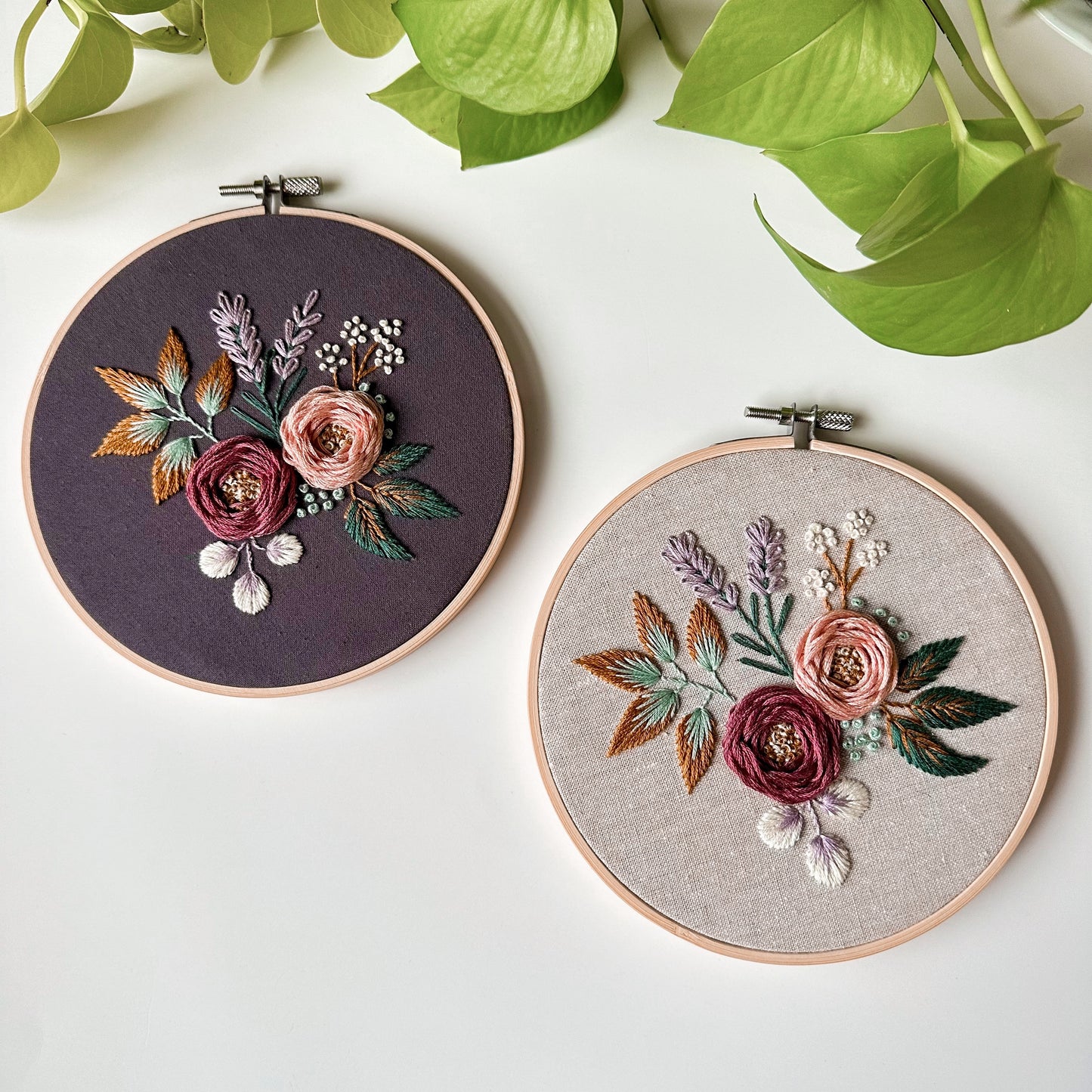 Dreamy Florals Embroidery Kit - Viral Best Embroidery Kit with Flower