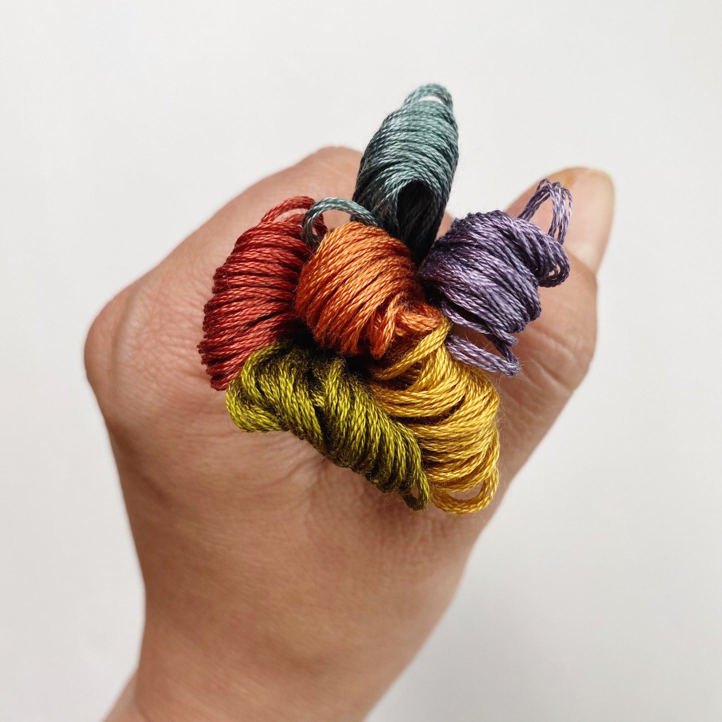 Wild Flowers DMC Thread Palette