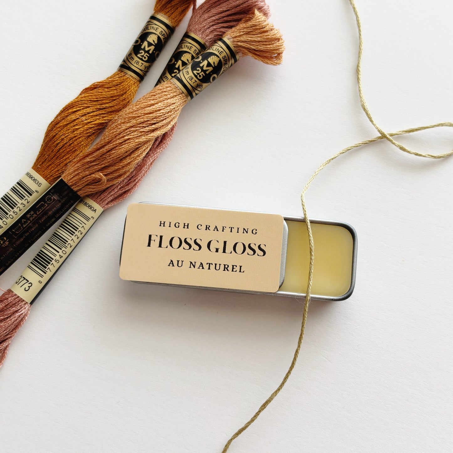 Floss Gloss - Organic Beeswax Thread Conditioner