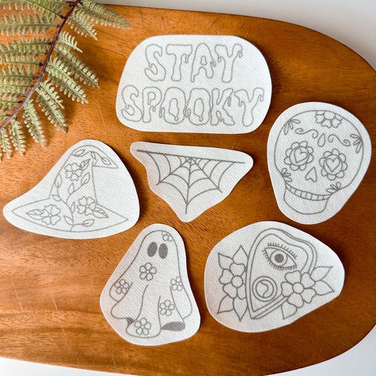 Stay Spooky Stick & Stitch Embroidery Patterns