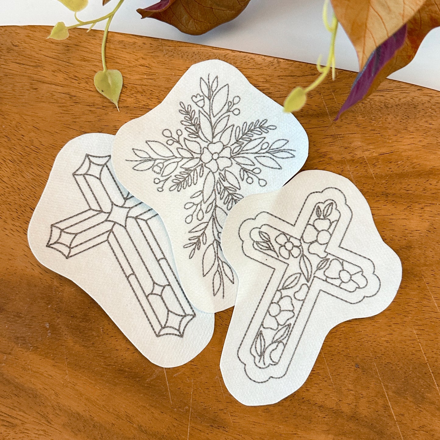 Crosses Stick & Stitch Embroidery Patterns