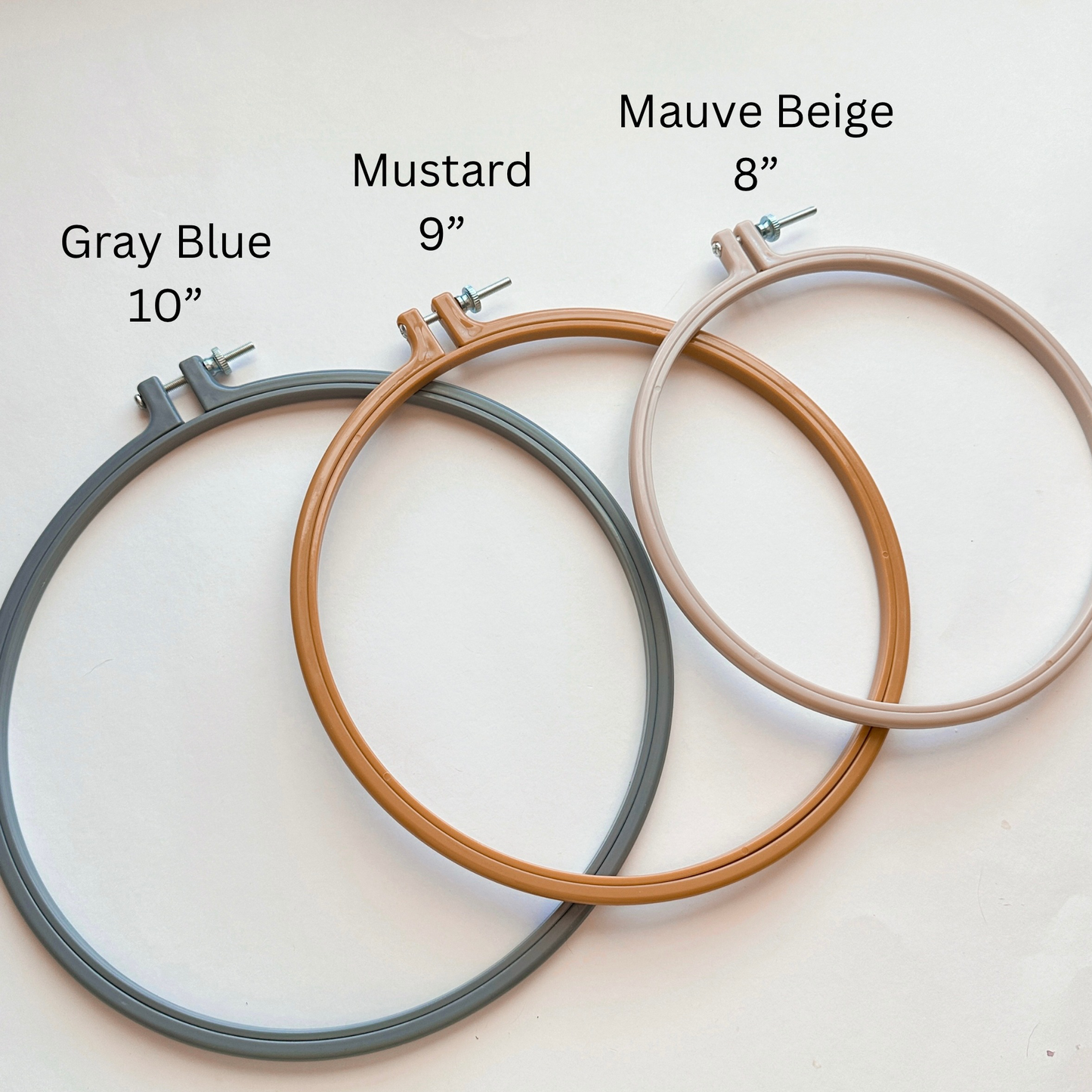 RICO Plastic Embroidery Hoops