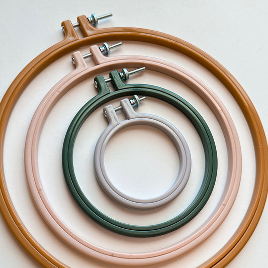RICO Plastic Embroidery Hoops