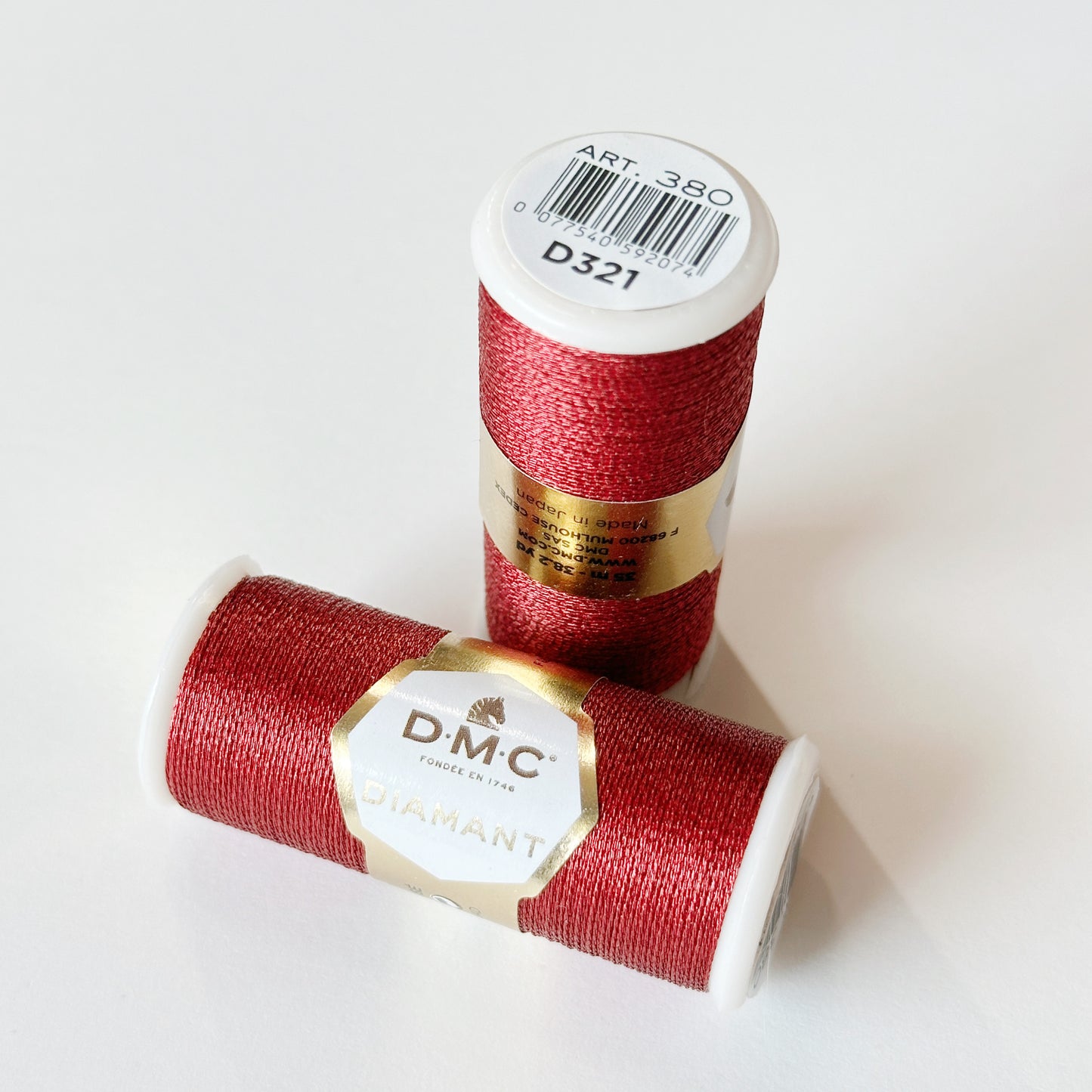 DMC Diamant Metallic Embroidery Thread
