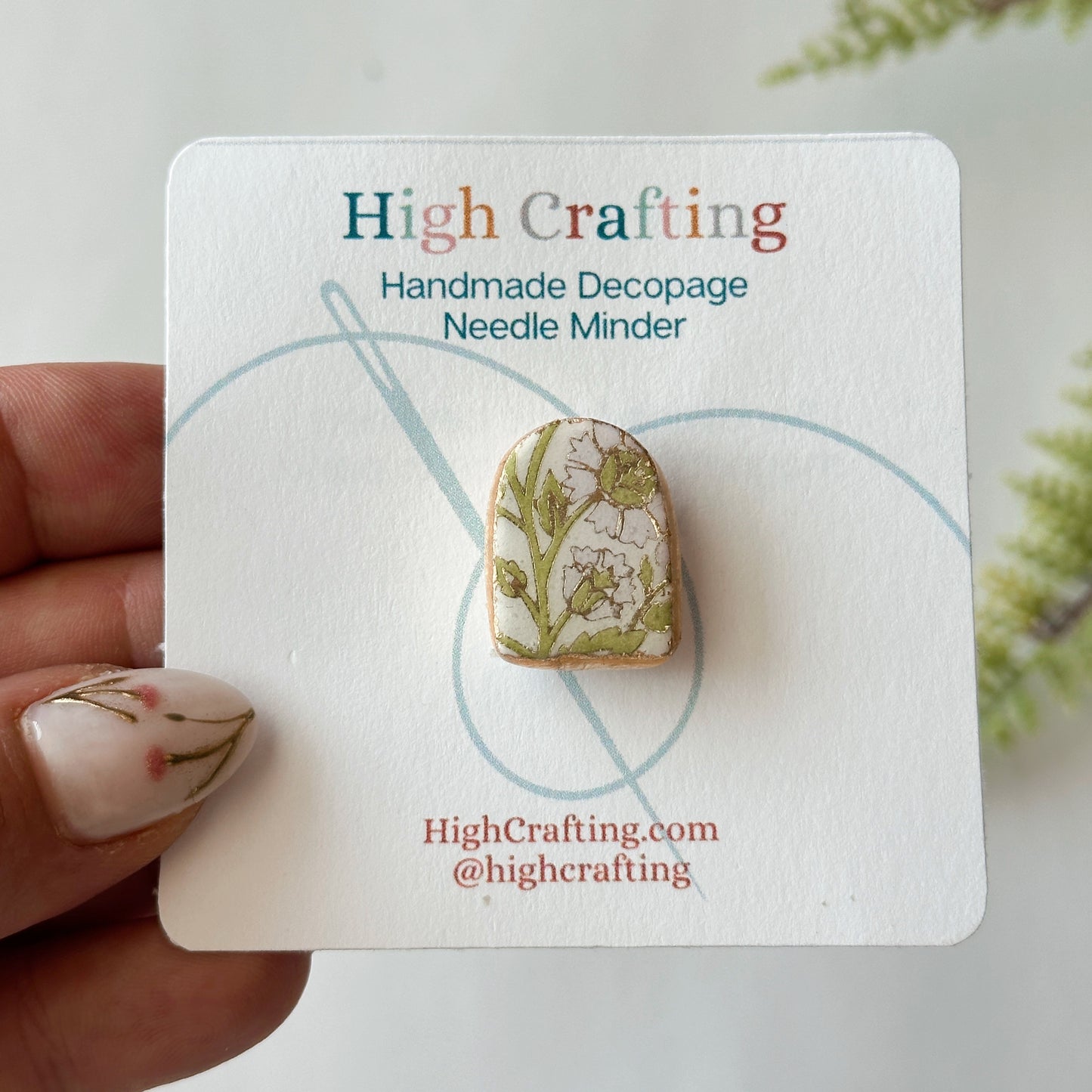 Handmade Magnetic Needle Minder