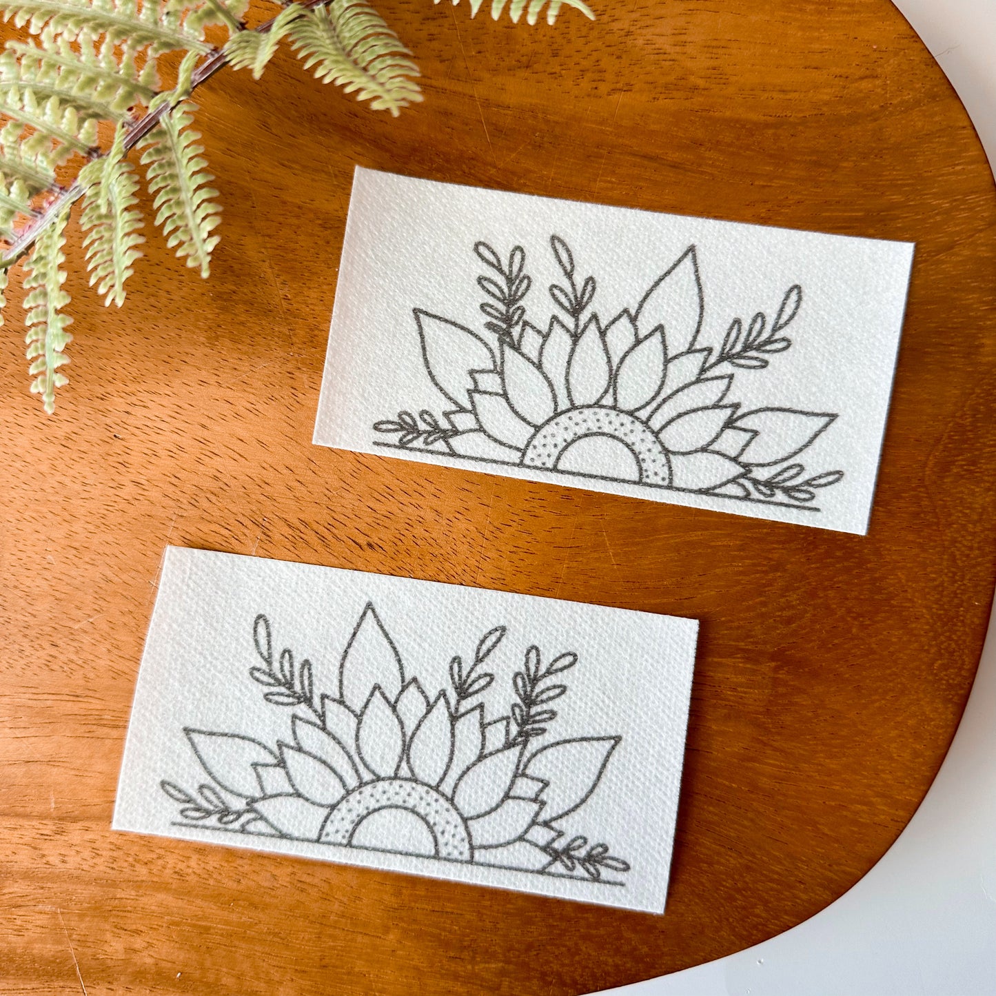 Sunflowers Forever Stick & Stitch Embroidery Patterns