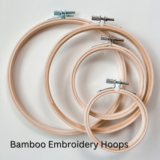 Bamboo Embroidery Hoops