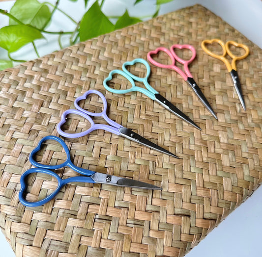 Heart Handle Embroidery Scissors