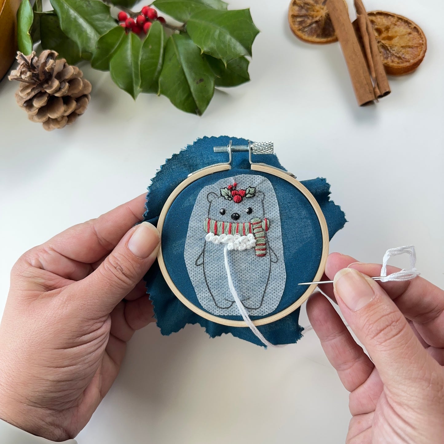 'Tis the Season Stick & Stitch Embroidery Patterns